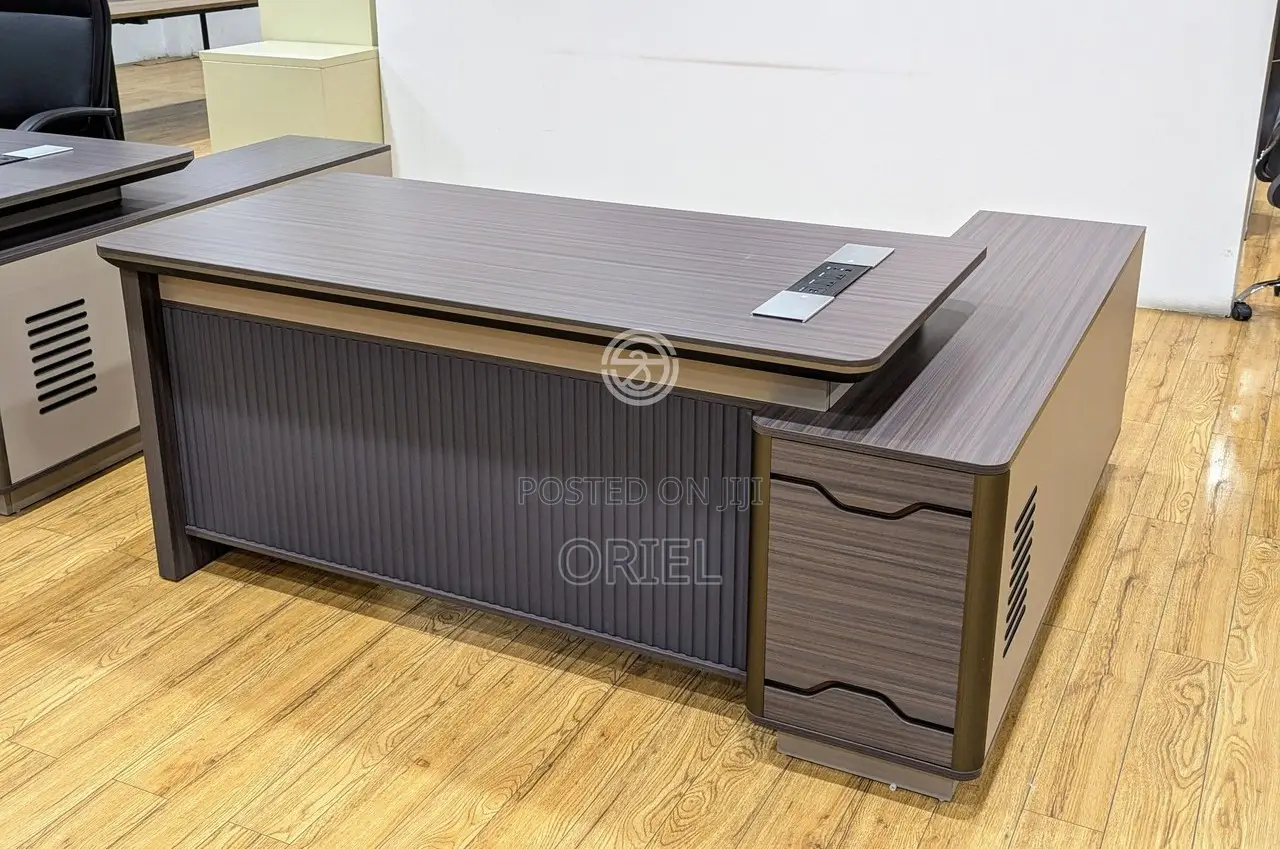 Office Desk : Luxury Design 1.6m Executive Office L-Shape Desk