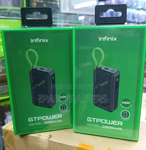 Infinix Gtpower 
20000mah 
55w
Powerbank