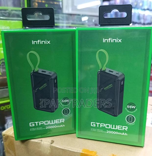 Infinix Gtpower 
20000mah 
55w
Powerbank