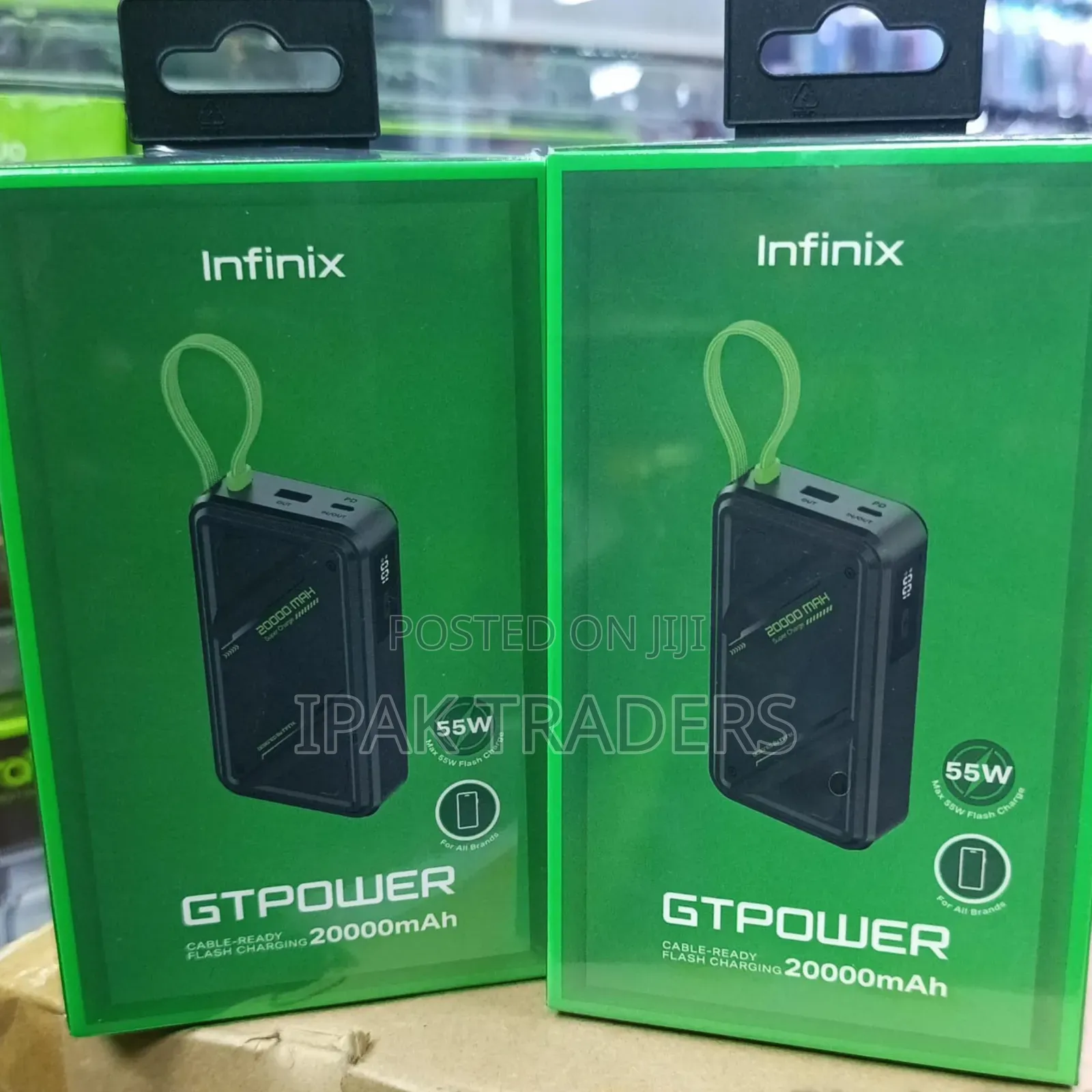 Infinix Gtpower 
20000mah 
55w
Powerbank
