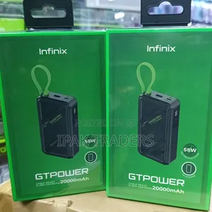 Infinix Gtpower 
20000mah 
55w
Powerbank