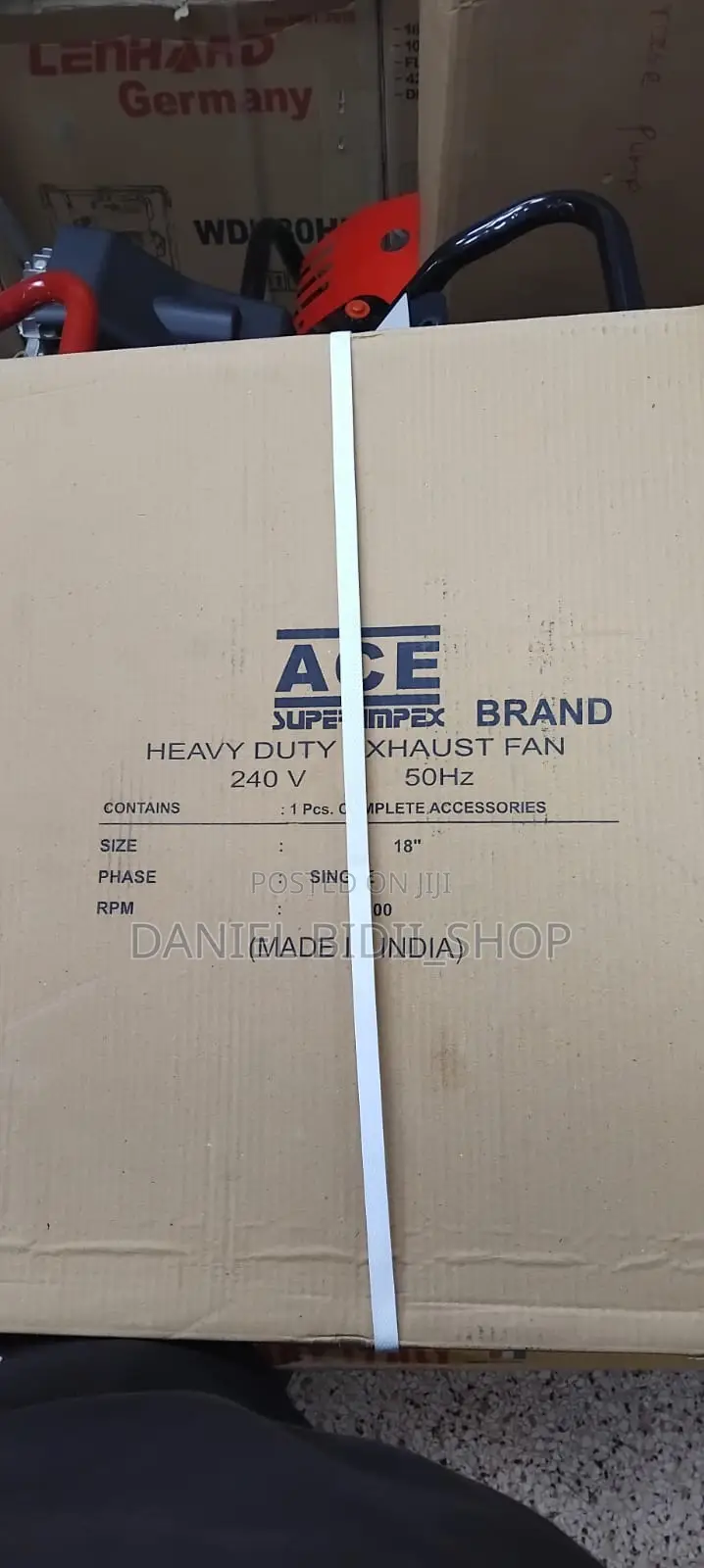 India Ace Exhaust Fanavailable in Size 15"