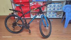 Crossroad Mountain Bike in Black and Blue Size 26"