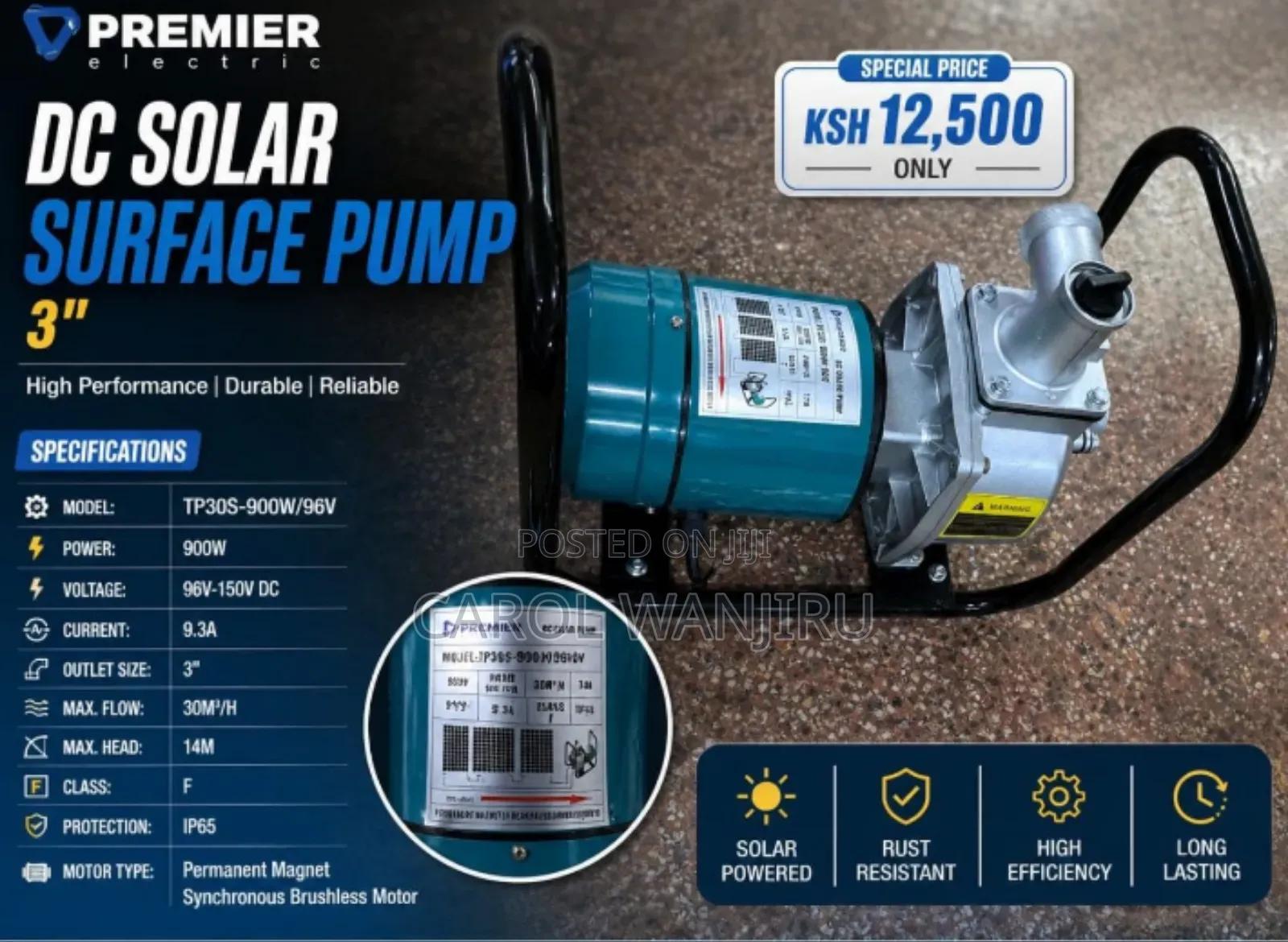 New Dc 3inch Surface Dc Pump /3inch Dc Surface Pump