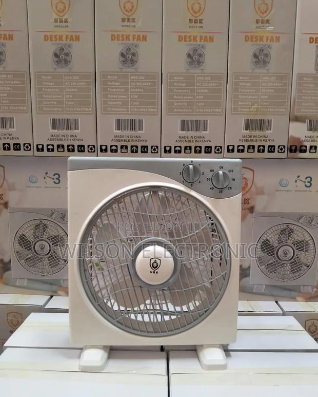 Corded Electric Desk Fan. 60w - main view
