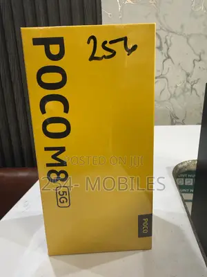New Xiaomi Poco M8 256 GB Black