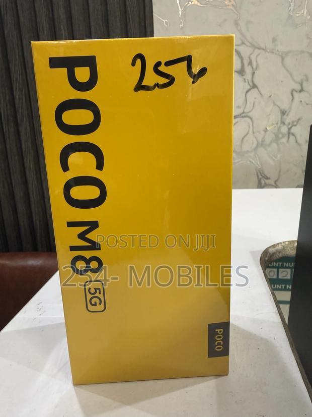 New Xiaomi Poco M8 256 GB Black - thumbnail 2