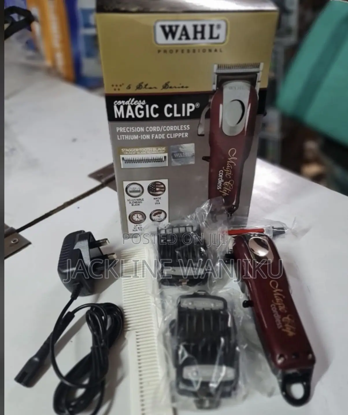 Magic Clip Cordless Shaving Machine/ Rechargeable Magic Clip Shaver
