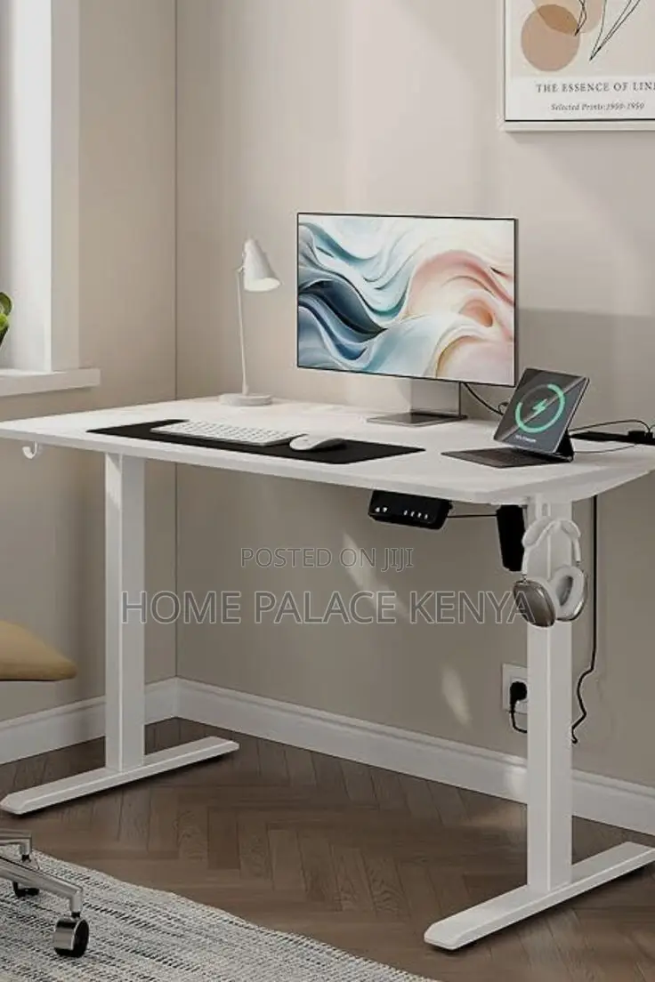 Office Desk: Adjustable Height Electric Standing Desk