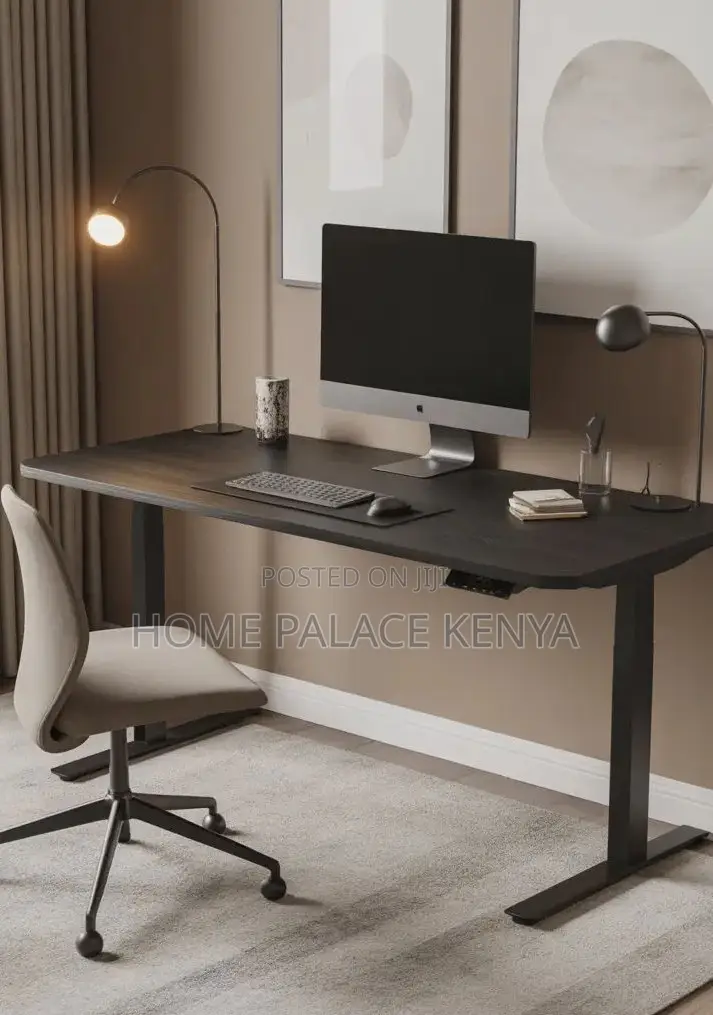 Office Desk: Adjustable Height Electric Standing Desk