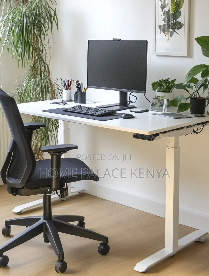 Office Desk: Adjustable Height Electric Standing Desk