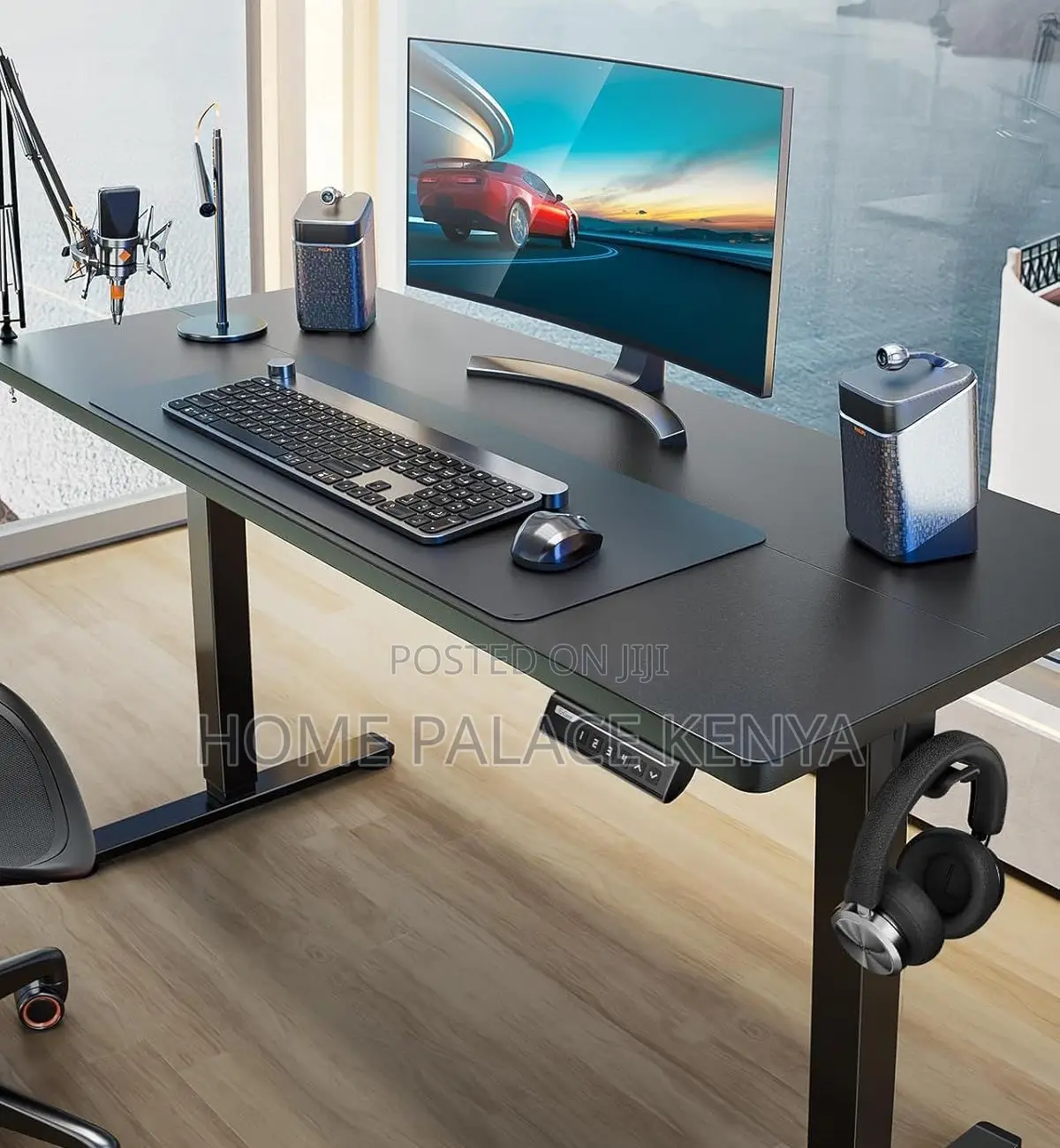 Office Desk: Adjustable Height Electric Standing Desk