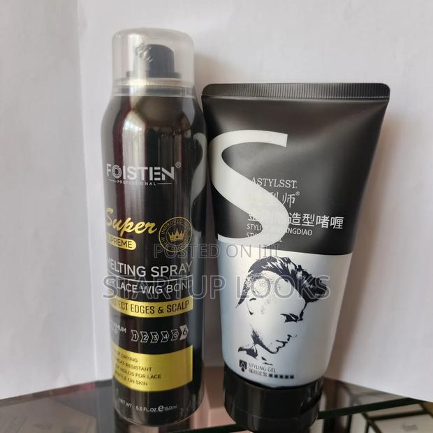 Foisten Lace Melting Spray + Free Styling Gel