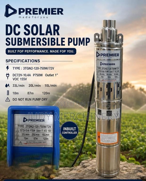 Dc Solar Submersible Pump - main view
