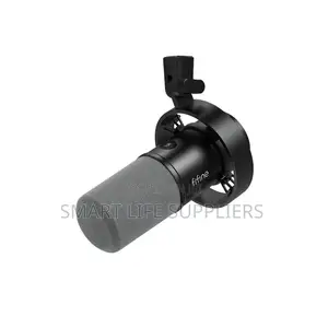 Fifine Usb/XLR Dynamic Microphone With Boom Arm Stand
