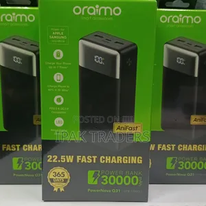 Oraimo Powernova 
30000mah
Powerbank