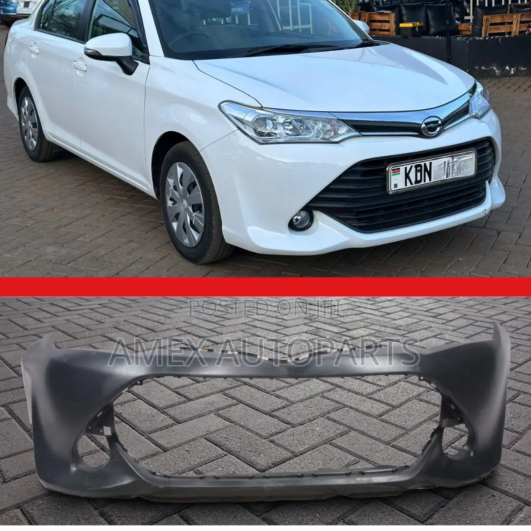 Front Bumper Toyota Axio Fielder 165 2015 Onwards