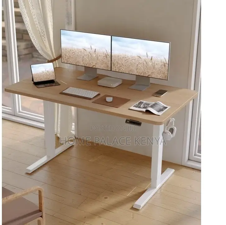 Office Desk: Adjustable Height Electric Standing Desk