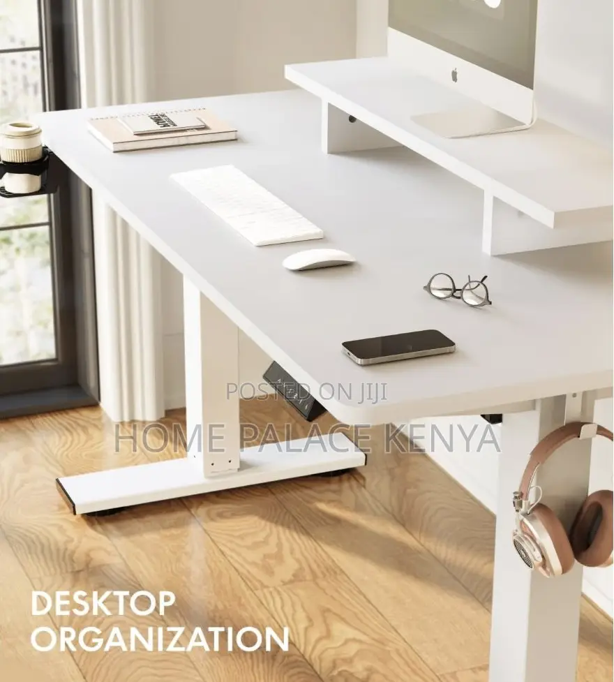 Office Desk: Adjustable Height Electric Standing Desk