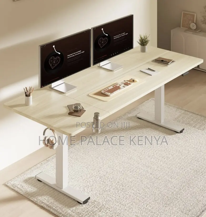 Office Desk: Adjustable Height Electric Standing Desk