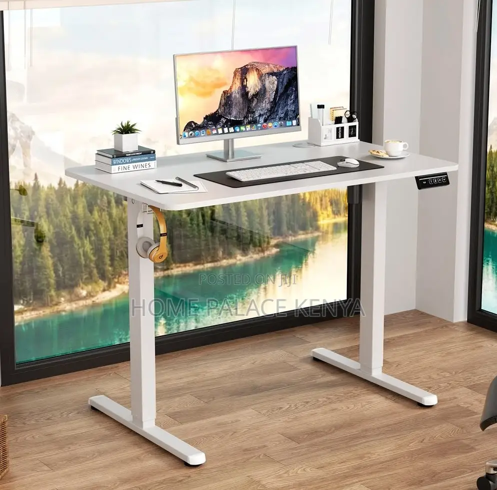 Office Desk: Adjustable Height Electric Standing Desk