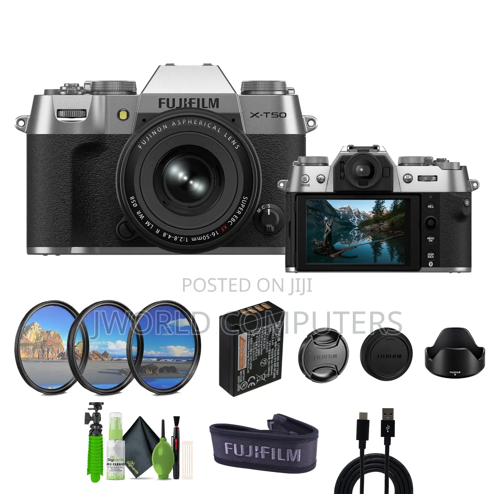 Fujifilm X-T50 With 16-50mm F2.8-4.8 Lens
