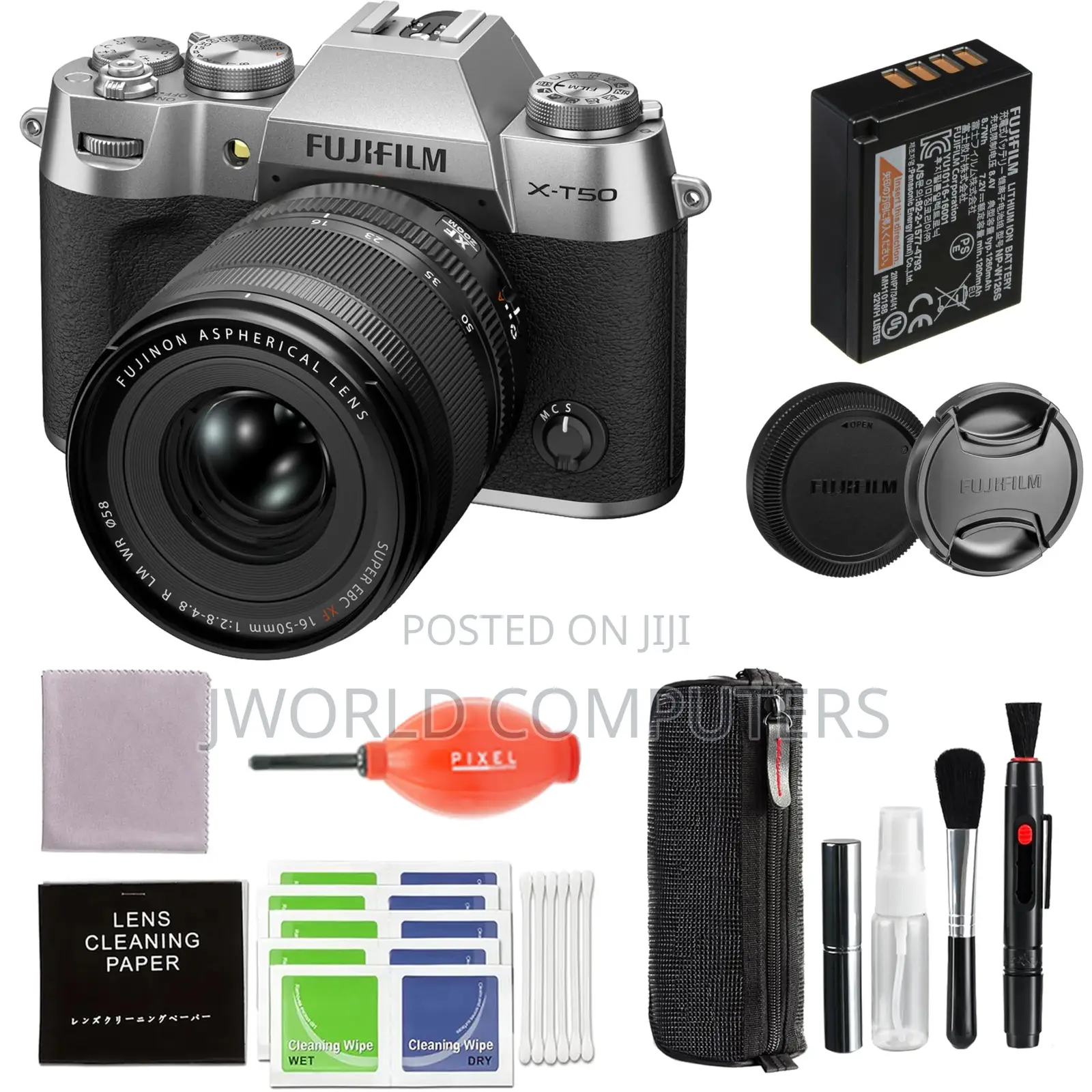 Fujifilm X-T50 With 16-50mm F2.8-4.8 Lens