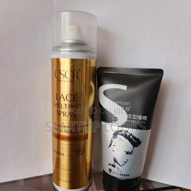 CSCR Lace Melting Spray + Free Styling Gel - main view