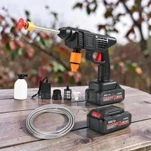Strong High Pressure Jet 96v Cordless Pressure Car Washer Gun Machine