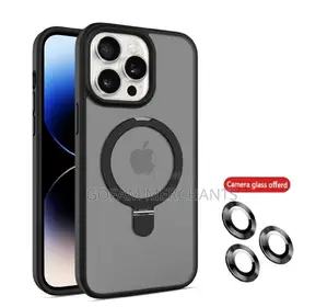 iPhone 16 Pro Max Phone Case, Clear Case With Camera Lens Protector
