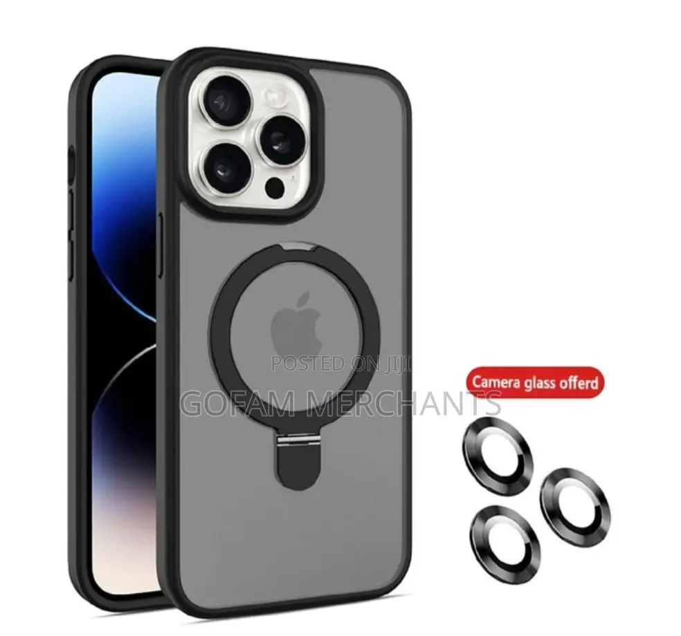 iPhone 16 Pro Max Phone Case, Clear Case With Camera Lens Protector