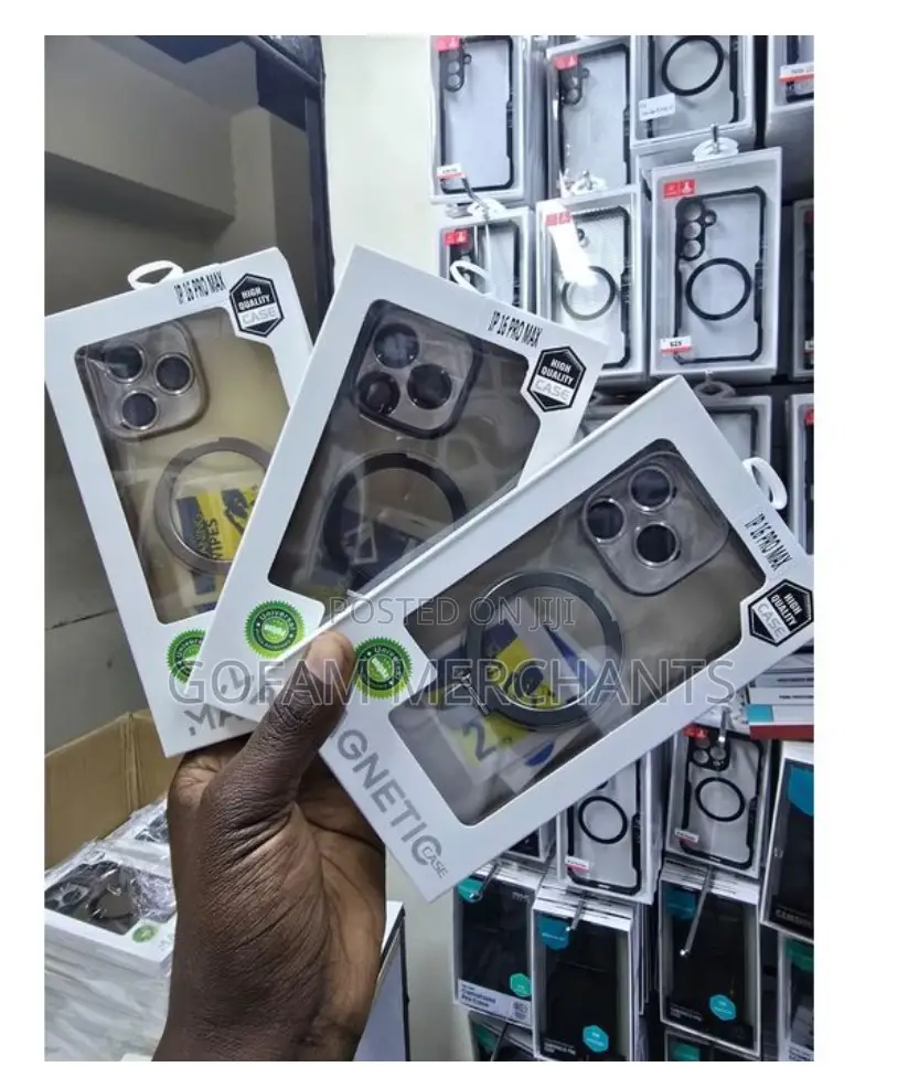 iPhone 16 Pro Max Phone Case, Clear Case With Camera Lens Protector