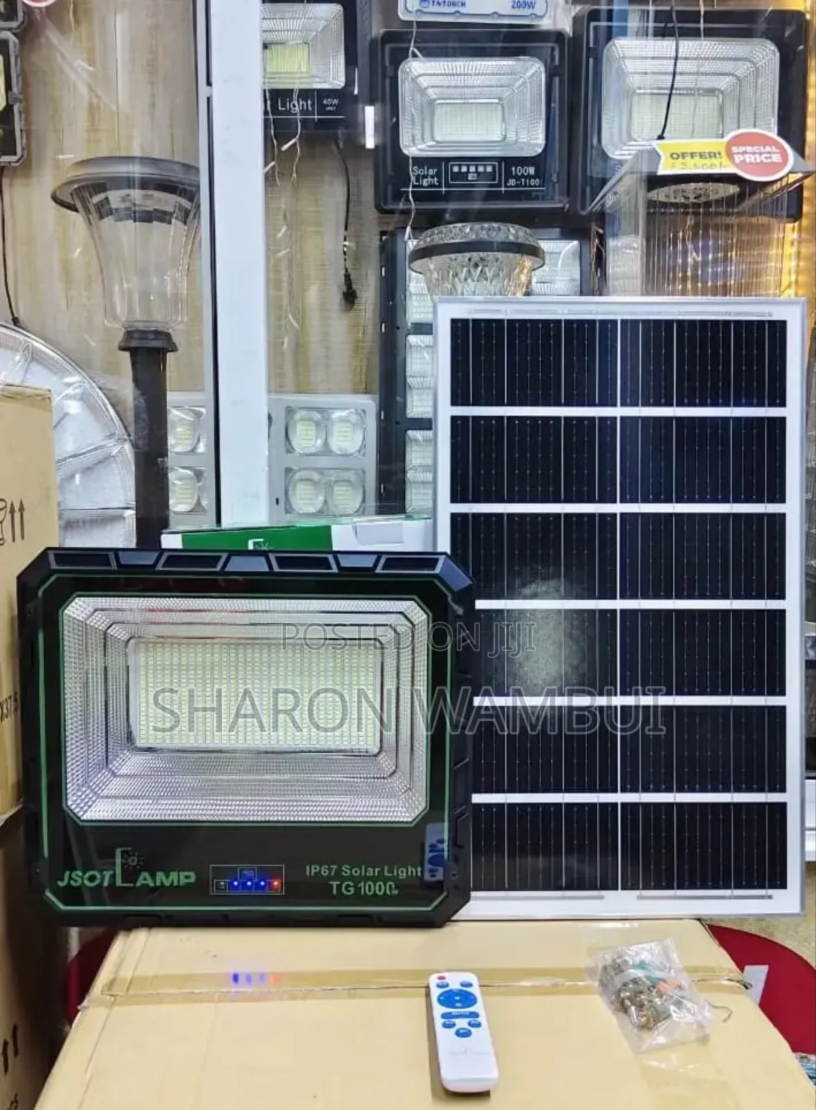 Jsot 1000w Solar Floodlight/1000w Solar Floodlight