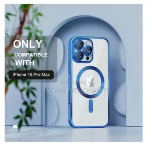 For iPhone 16 Pro Max Magsafe Case With Camera Lens Protector