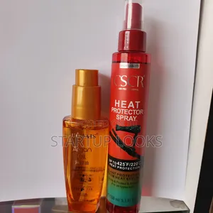 2pcs Argan Hair Oil Serum + Free Heat Protection Spray