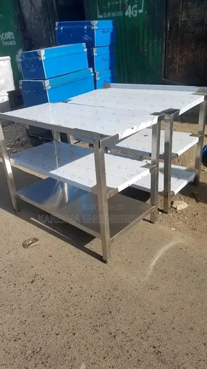 Stainless Steel Work Tables With Under Shelves