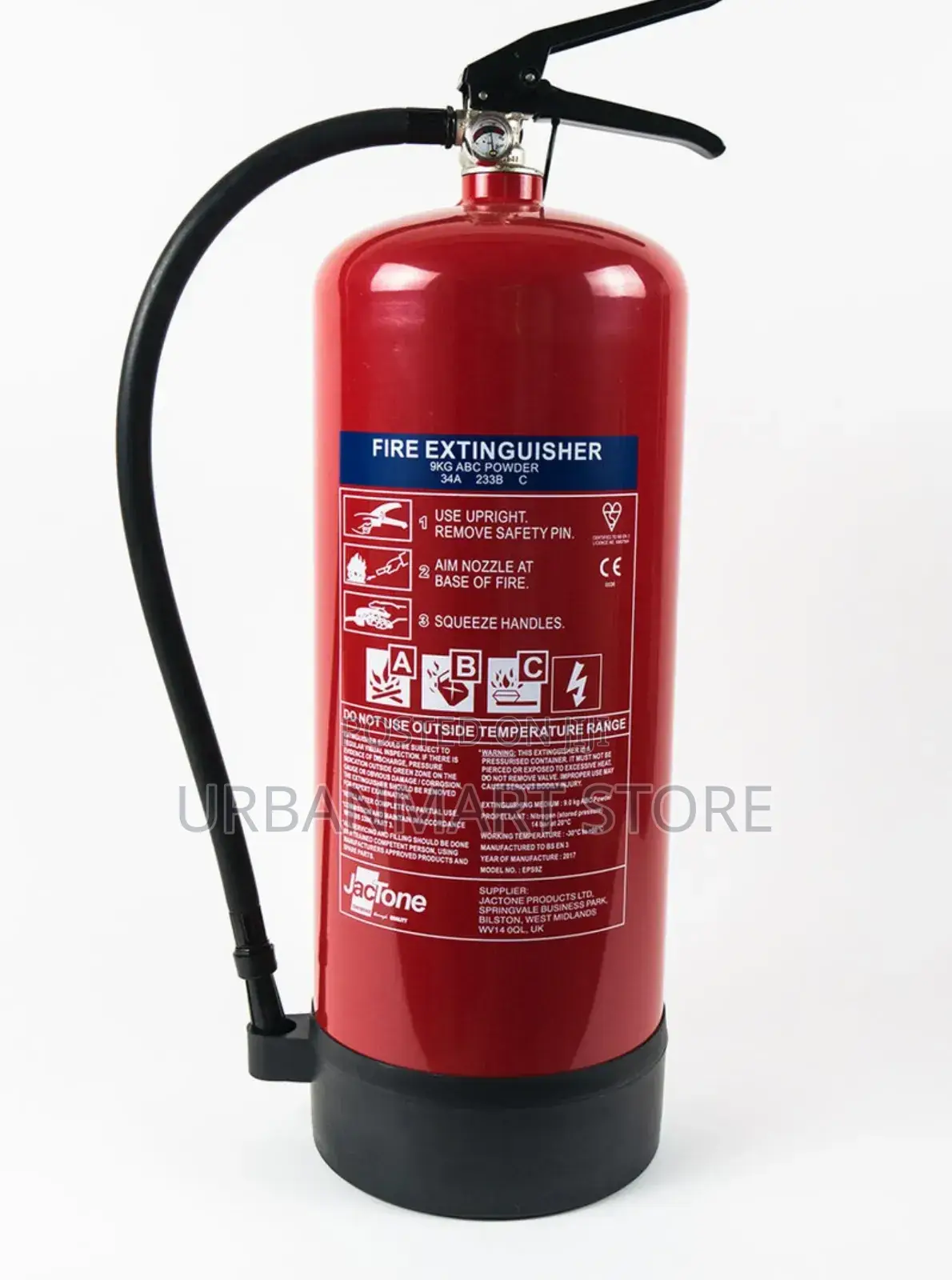 9kg Abc Powder Fire Extinguisher For Home & Office
