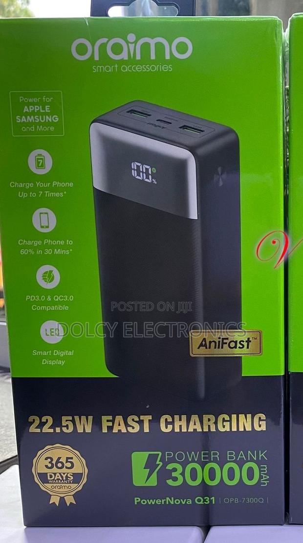 Oraimo Powernova Q31 Opb-7300q 30,000mah 22.5w