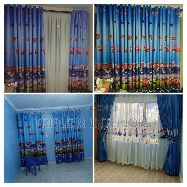 Cloudy Dreams Kids Curtains