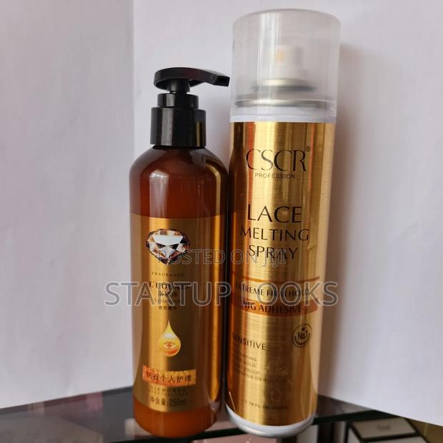 CSCR Lace Melting Spray + Free Curl Keeper