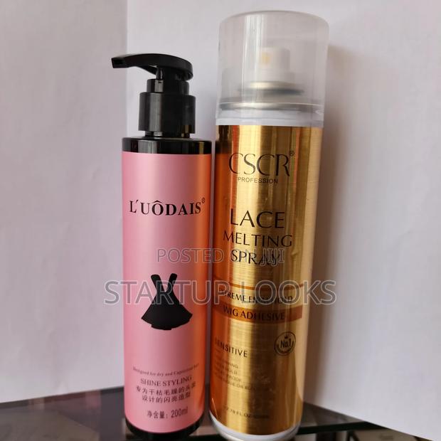 CSCR Lace Melting Spray + Free Curl Keeper - thumbnail 2