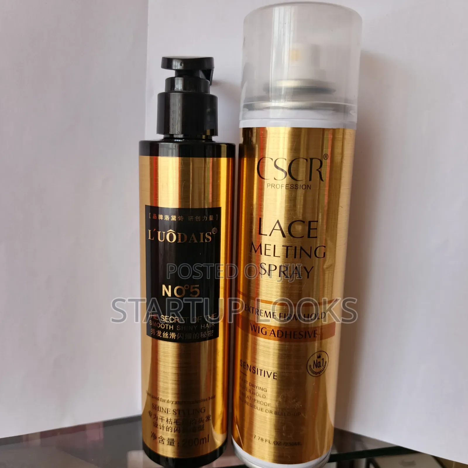CSCR Lace Melting Spray + Free Curl Keeper