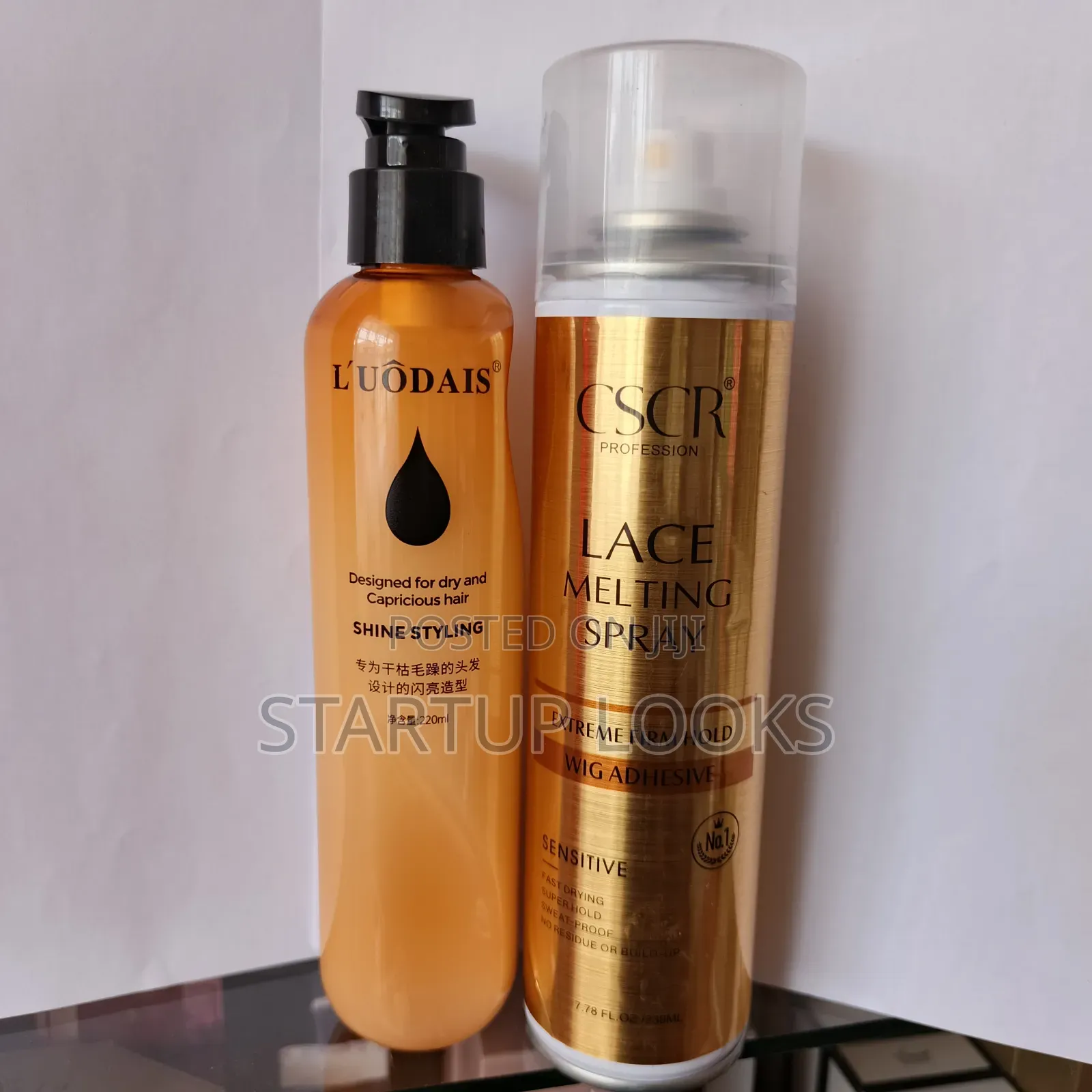 CSCR Lace Melting Spray + Free Curl Keeper
