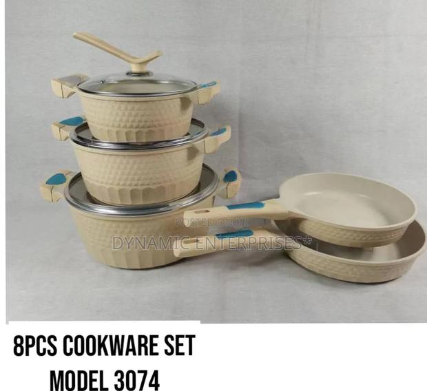 8-Piece Non-Stick Cookware Set - main view