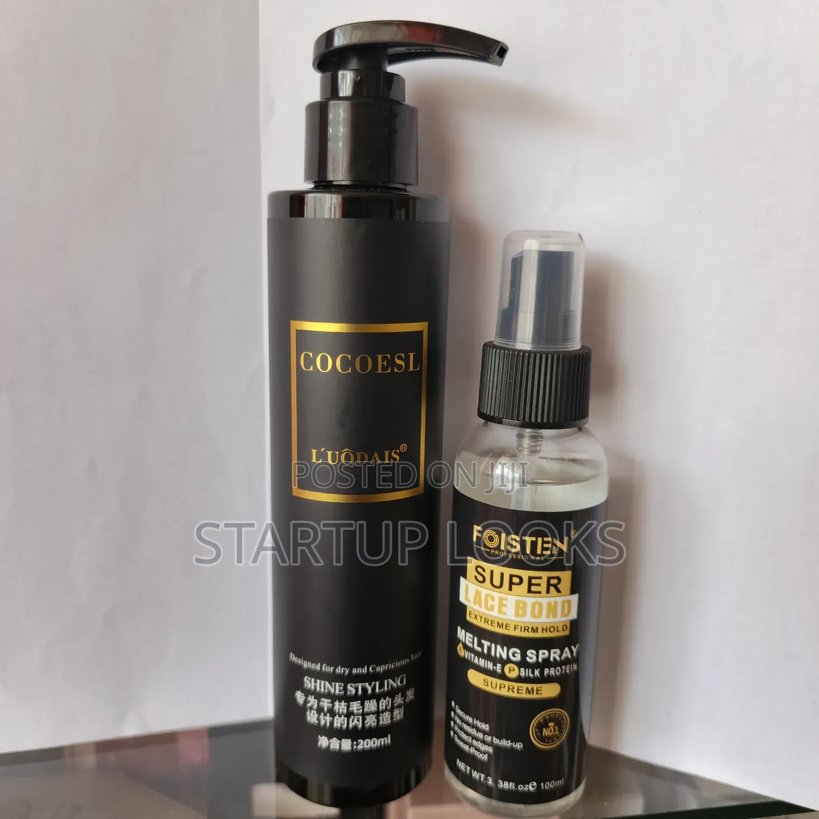 Melting Spray Supreme Lace Bond + Free Curl Keeper
