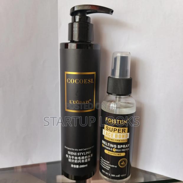 Melting Spray Supreme Lace Bond + Free Curl Keeper