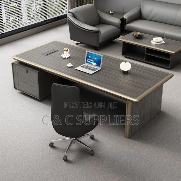 180cm L-Shaped Executive Office Desk - thumbnail 2