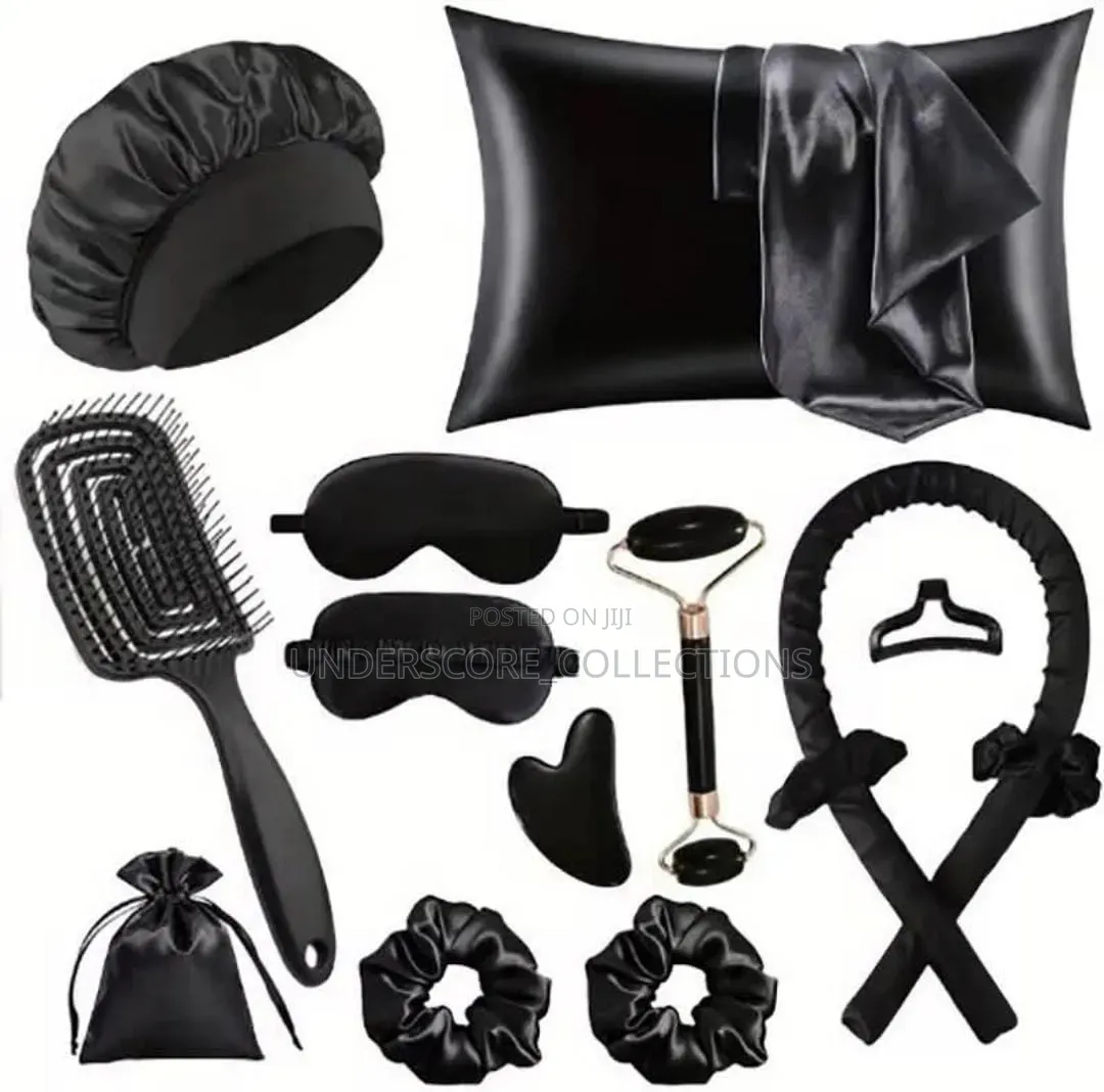 *13pcs Satin Silk Beauty Sleep Set*