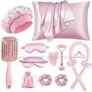 *13pcs Satin Silk Beauty Sleep Set*