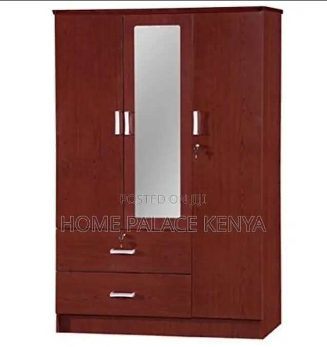 Ward Robe: Bedroom Wardrobe 3 Door 1drawer With Mirror